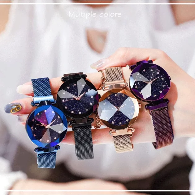 ساعة Diamond Full Sky النسائية